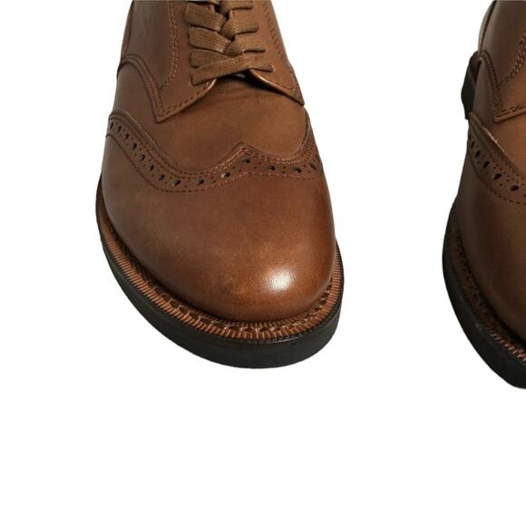 NWOB Coach Mens Brown Bleecker Wing Derby Dress Shoes Size 8.5D main image 3